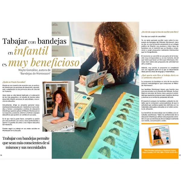Mayte Gonzalez. Congresos Y Colaboraciones Montessori